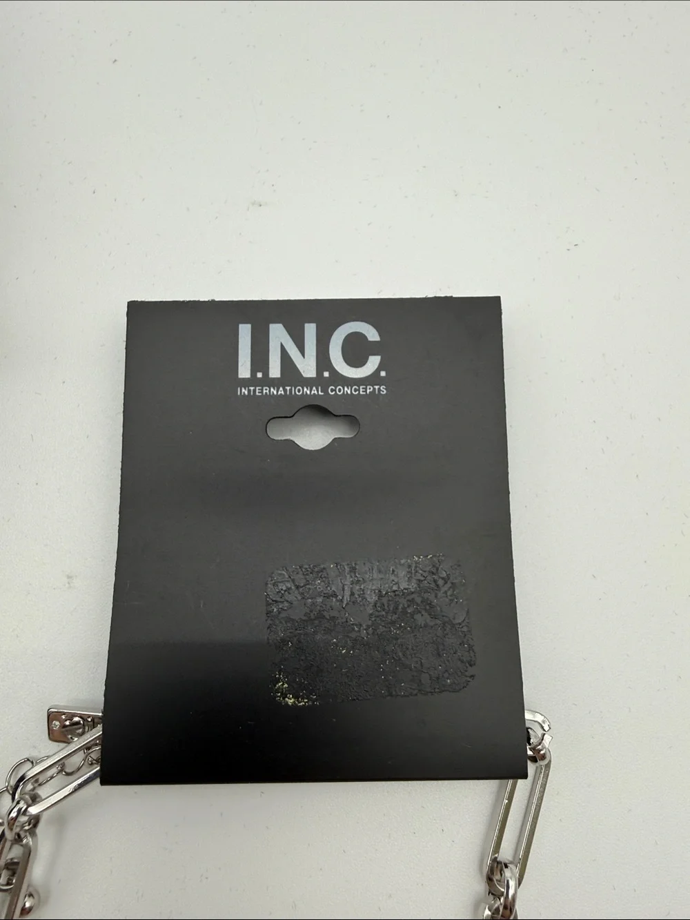 INC International Concepts polished silver
